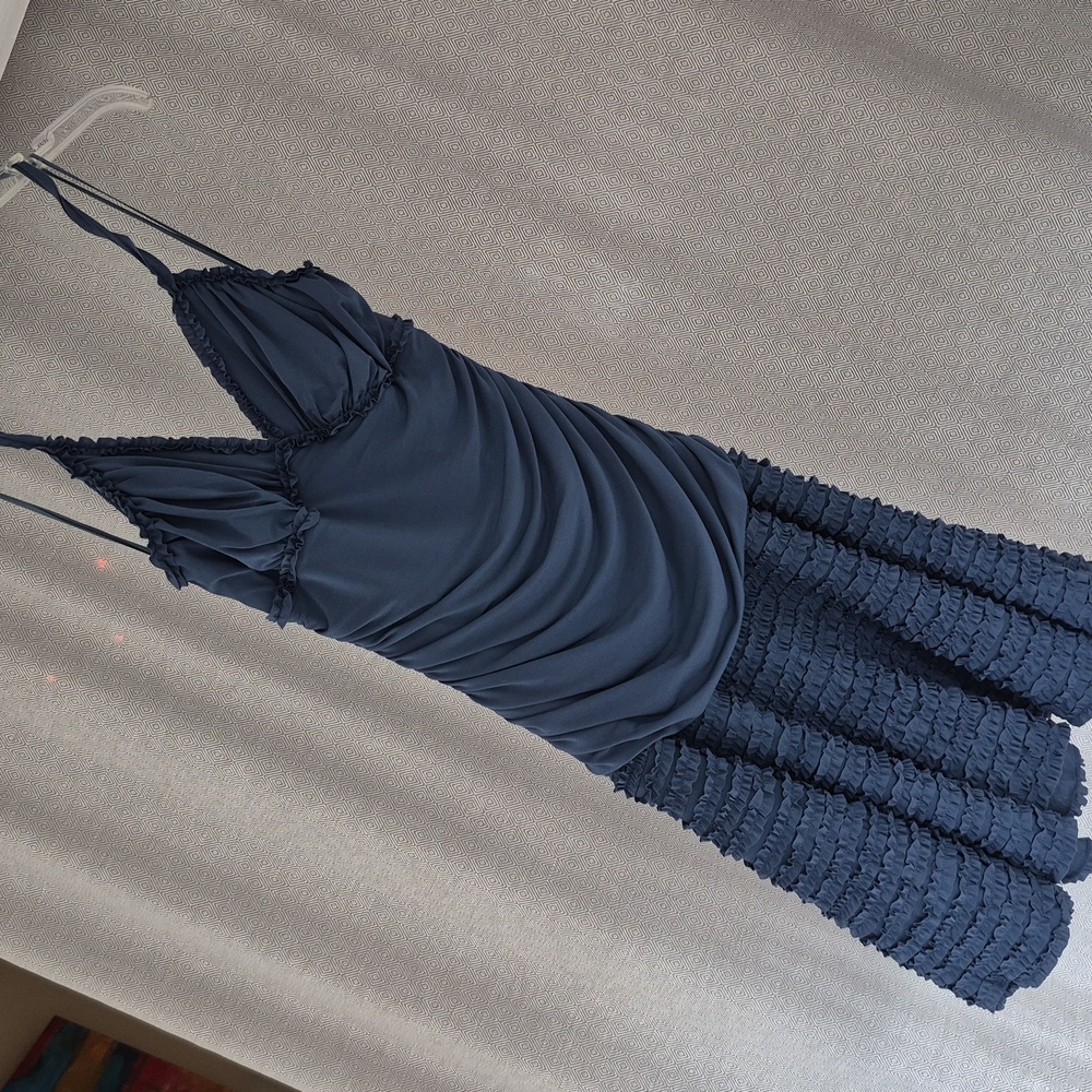 Sexy ruffle Dance Dress